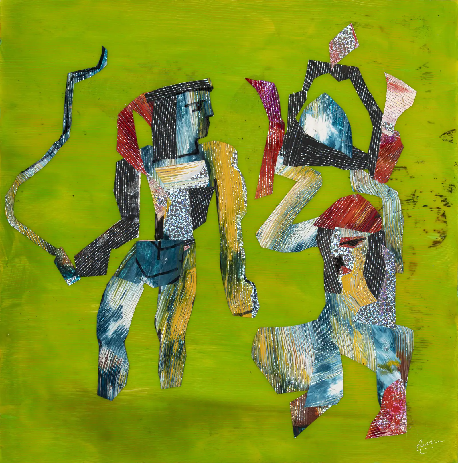 Recent painting from Deepak Shinde’s current work
