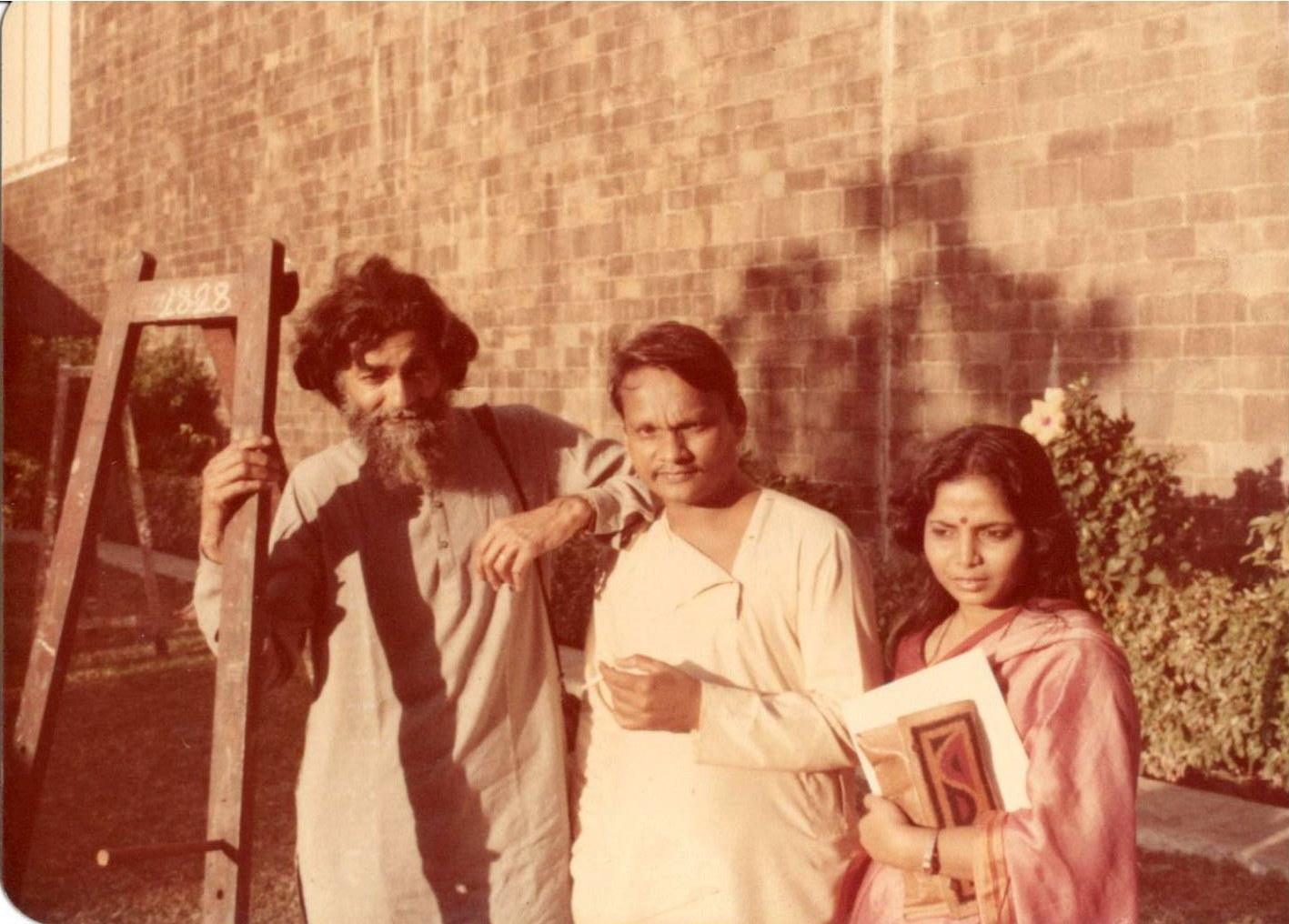 Archival photograph, Deepak Shinde's early years in the Bombay art world 3