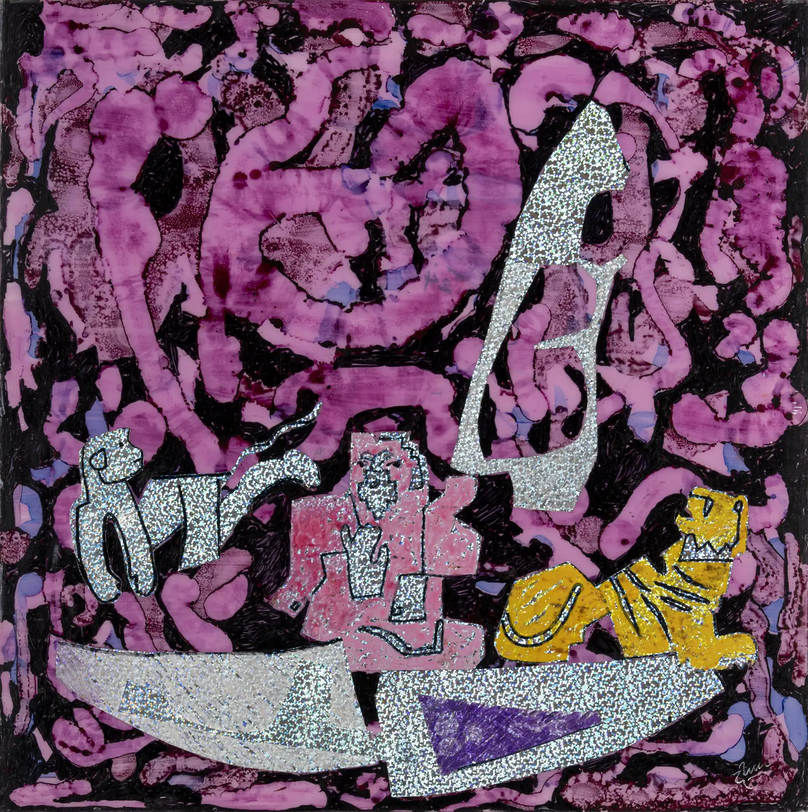 Recent painting from Deepak Shinde’s current work